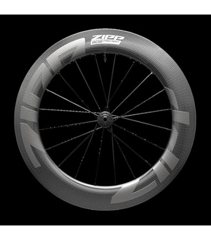 ZIPP 808 ホイール　黒/赤 ZIPP 808 Firecrest Disc Tubeless Disc-Brake Wheelset